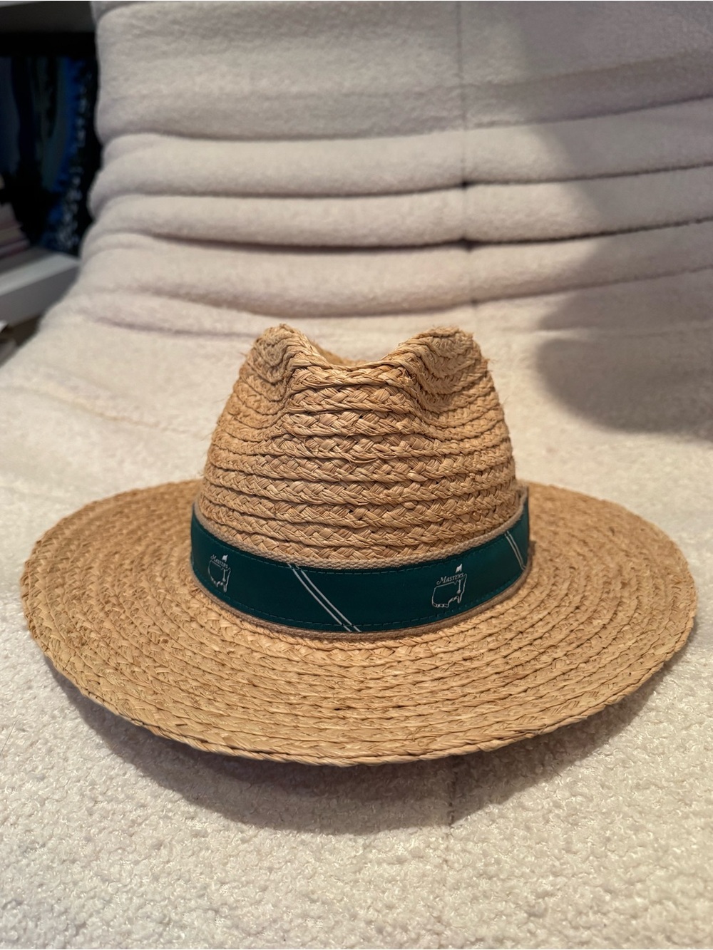 Augusta National Masters Green Ribbon Straw Hat 💚